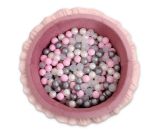 Piscina de Pelotas My Sweet Baby 200pcs - Rosa Pastel