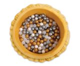 Piscina de bolas My Sweet Baby 200pcs - Amarillo Miel