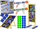 Juego de Lanzamiento 4 en 1 con Pistola de Pelotas