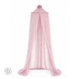 Dosel de techo de tul rosa palo de Waldin
