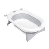 Bañera Plegable Foldy Gris Kikkaboo para Bebés