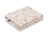 Sábana Bajera Algodón Beige Estampada Sensillo 60x120 cm
