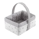 Cesta Canastilla 22.5x29x29 Cm Ardi Gris - Cambrass