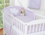 Juego de Cuna 2 Piezas My Sweet Baby - Corazones Colgantes
