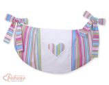 Bolsa Organizadora de Juguetes My Sweet Baby - Corazones Lila