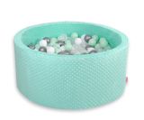 Piscina de bolas My Sweet Baby 90cm con 200 bolas de colores