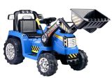 Tractor eléctrico azul para niños ZP1005