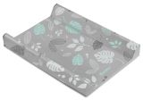 Cambiador Suave Floral Gris Sensillo - Comodidad para Bebés