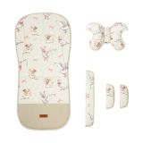Set Deluxe Silla Paseo Muselina Oca y Ratón Cojín