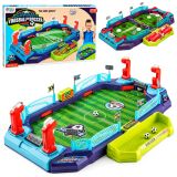 Juego de mesa arcade 2 en 1 fútbol y hockey de Lean toys.