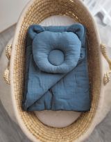 Juego de Cuna Muselina 2 Piezas My Sweet Baby - Azul Pastel