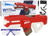 Gran Pistola de Agua Roja 750ml con Gafas