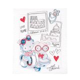 Manta acolchada de algodón ranforce Kikkaboo 90x110cm