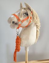 Halter A3 y Tether para Hobby Horse My Sweet Baby - Naranja