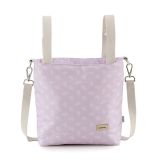 Bolso Talega Blush Rosa de Cambrass con características de diseño práctico.