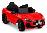 Coche eléctrico Audi A5L HL788 rojo con detalles de diseño moderno.