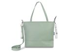 Bolso Maternal Sensillo de Eco-Cuero en Color Verde Oliva