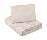 Set de Cuna Reversible Velvet Bloom Beige Sensillo
