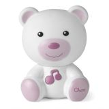 Luz de Noche Oso Rosa Chicco toys - Amigo luminoso para bebés