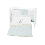 Juego de cama 6 piezas Kikkaboo para cuna 60/120 cm