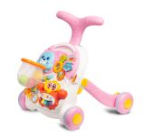 Toyz Pusher-Table 2in1 Spark Pink - Juguete Interactivo para Bebés