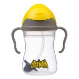 Botella B.box Batman en un ángulo destacando su diseño ligero.
