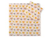 Juego de Minicuna para Bebé My Sweet Baby - Animales Crema