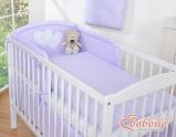 Juego de Ropa de Cuna 3 piezas My Sweet Baby - Corazones Colgantes