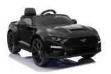 Coche eléctrico infantil Ford Mustang GT negro con licencia oficial Ford, vista frontal
