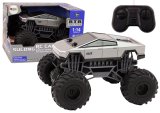 Coche RC Todo Terreno Control Remoto 1:14 Color Gris