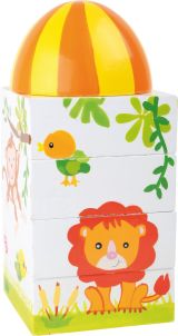 Juego de apilar animalitos 