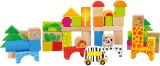 Juego de construcción Zoo - 50 piezas