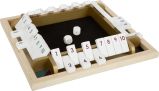Juego de dados Shut the Box 