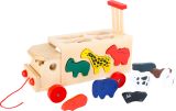 Juego de madera Coche del Zoo con Animales
