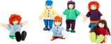 Muñequitos de madera para niños