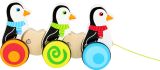 Juguete de arrastre Pingüinos 