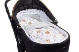Juego de terciopelo para Capazo, Aventuras en el Bosque , Almohada + Edredón