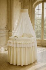 Dosel color crema decorativo – detalle del tejido