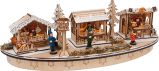 Lámpara de madera Bazar Navideño