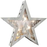Lámpara de Navidad Estrella Shabby Chic
