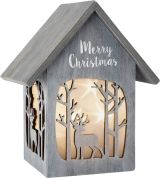 Lámpara Feliz Navidad, Shabby Chic