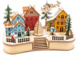 Lámpara Pueblo de Navidad