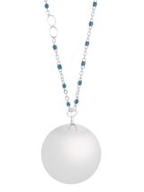 Llamador de ángeles Fine Plata/Azul Proudmama
