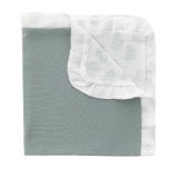 MANTA REVERSIBLE 65x65x1 CM SERENI VERDE
