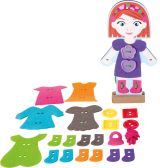 Muñeca para vestir - Juguete de Enhebrar