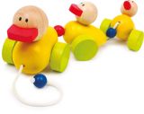 Juguete familia de patos

