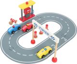 Pista de carreras incl. Set para jugar - Legler