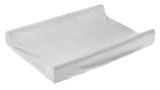 Funda con banda Elástica para cambiador de Bebé  70 x 50 cm , Tejido Toalla-Gris - imagen 2