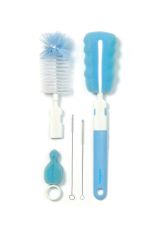 Kit para Limpiar Biberones y Tetinas  Babyono color azul
