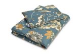 Juego de Cuna de terciopelo Edredón + Almohada Marruecos Beige
